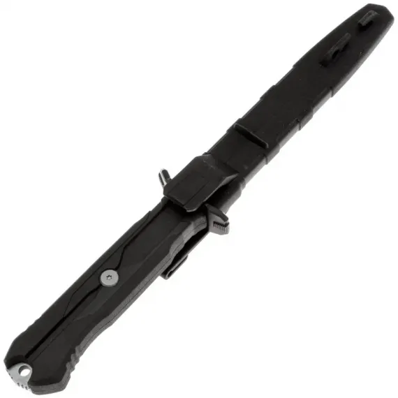 Тактический нож Mr.Blade Leshiy stonewash сталь AUS-8, рукоять Black Elastron