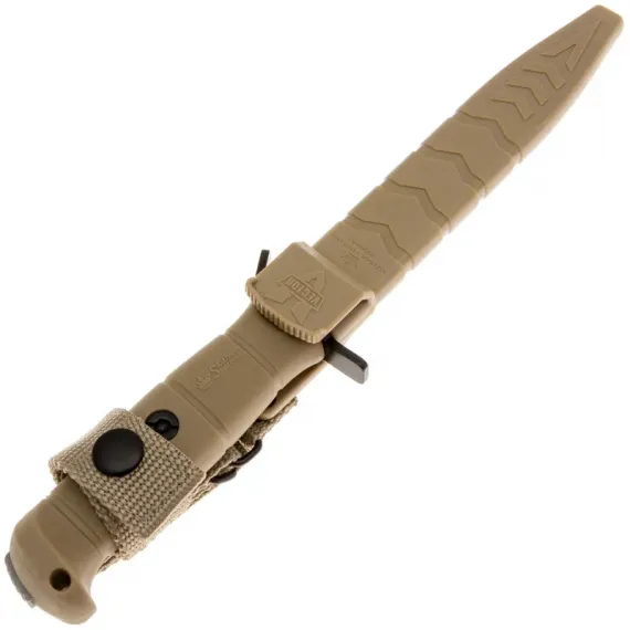 Тактический нож Kizlyar Supreme Vector сталь AUS-10Co Tacwash, рукоять Desert Kraton