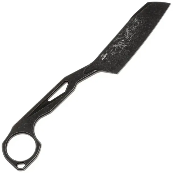 Скелетный нож Mr.Blade Abuser LE Ghost blackwash сталь AUS-8