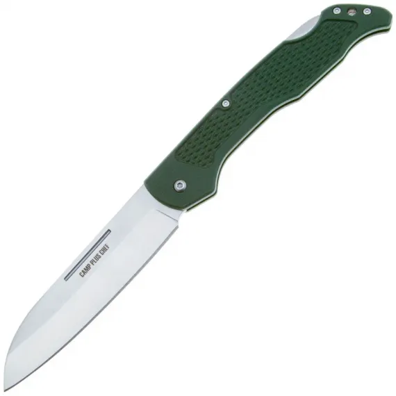 Складной нож Ontario Camp Plus Chef сталь AUS-8, рукоять Green GFN