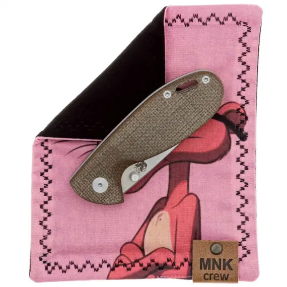 Хэнк мини (платок) MonkeyCREW Pink panther 13х16см