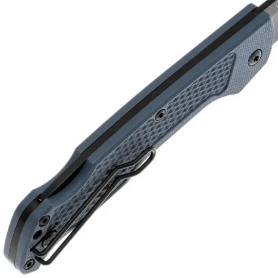 Складной нож Ontario Camp Plus EDC сталь 420, рукоять Grey GFN