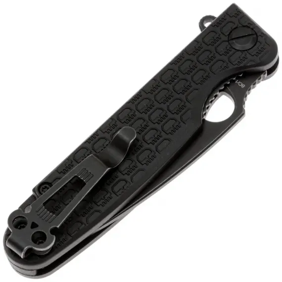 Складной нож Daggerr Piranha DL blackwash сталь 8Cr14MoV, рукоять Black FRN