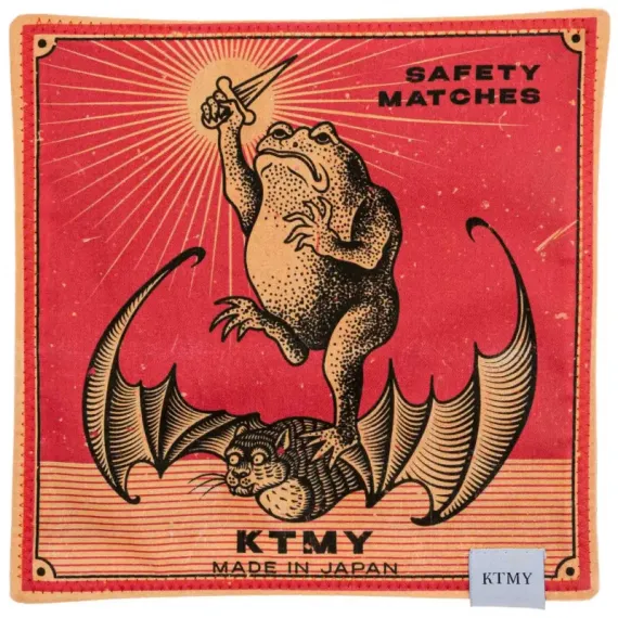 Хэнк (платок) Knife to meet You Safety Matches Wednesday 25х25 см