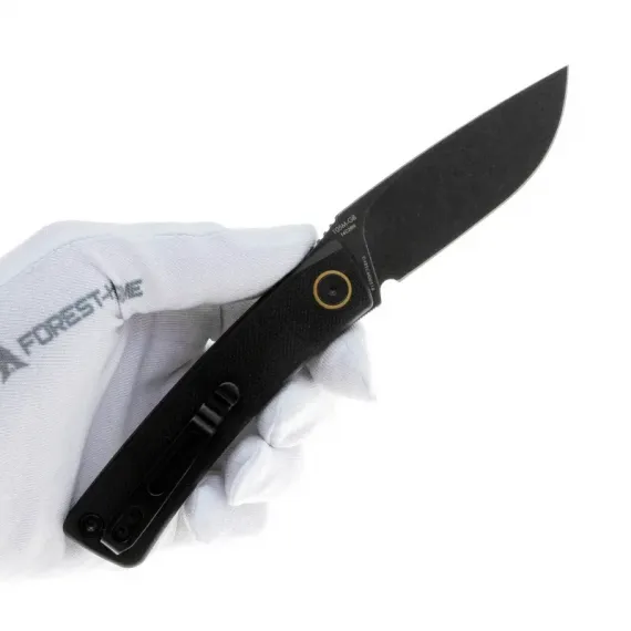 Складной нож SRM Air black сталь 14C28N, рукоять Black G10