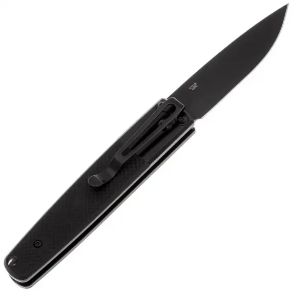 Складной нож Ganzo G721B-BK black cталь 440C, рукоять Black G10