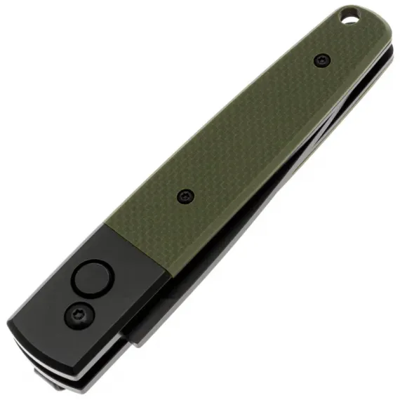 Складной нож Ganzo G721B-GR black cталь 440C, рукоять Green G10