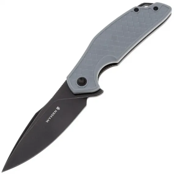 Складной нож Mr.Blade Wyvern blackwash сталь AUS-8, рукоять Grey FRN