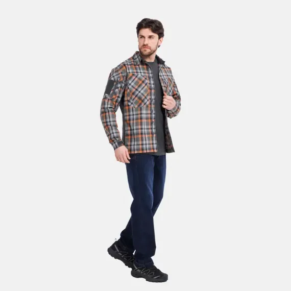 Рубашка Mont Blanc APEX, цвет Olive Plaid