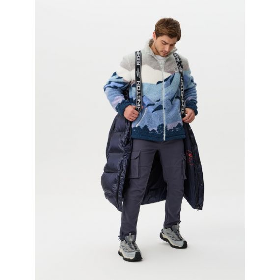 Пальто пуховое мужское Remington DOW3 Hydron Blue
