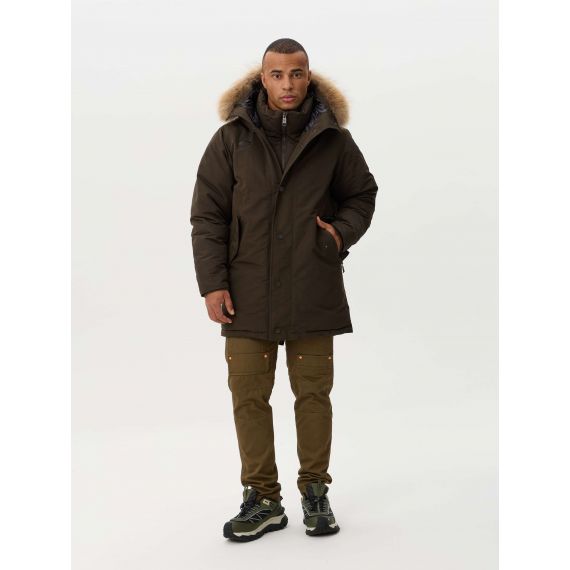 Куртка парка мужская Remington WM1 Brown