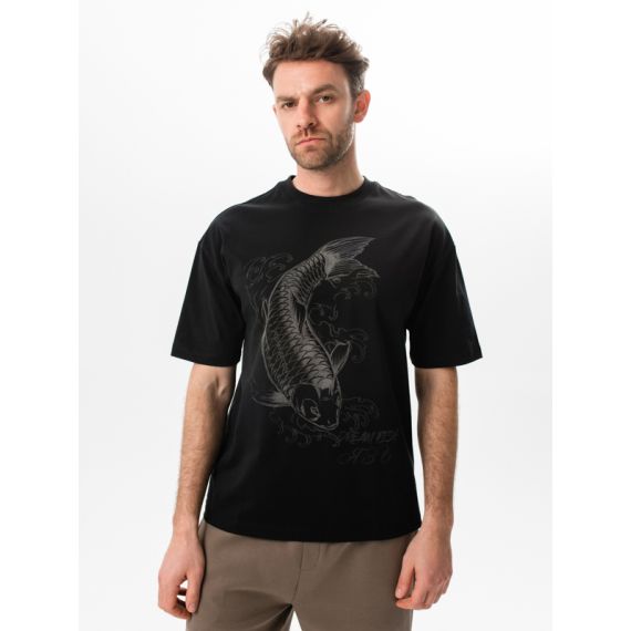 Футболка мужская Remington Fish Black