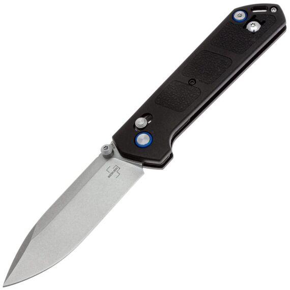 Складной нож Boker Plus Kihon DC 2.0 stonewash сталь D2, рукоять Black GFN