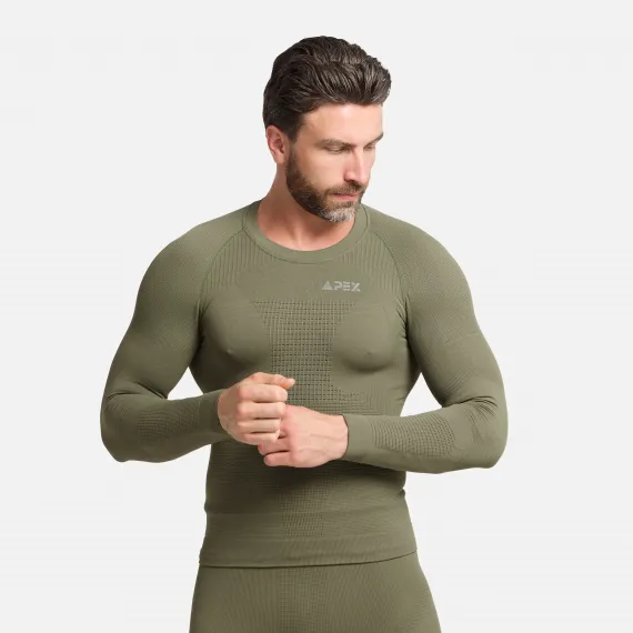 Термофуфайка Base 1 APEX, цвет Olive Green