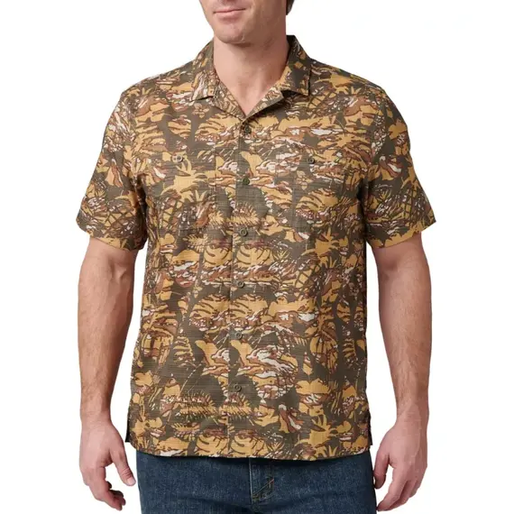 ​Рубашка с коротким рукавом 5.11 Adventure Print Deep Sea Neu Vay Camo
