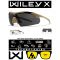 Баллистические очки для стрельбы с защитой от осколков Wiley X Vapor Matte Tan (Clear-Grey)