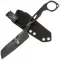 Скелетный нож Mr.Blade Abuser LE Ghost blackwash сталь AUS-8