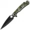 Складной нож Daggerr Arrow Flipper DLC сталь D2, рукоять Camo G10