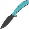 Складной нож Daggerr Fielder DL blackwash сталь 8Cr14MoV, рукоять Tiffany FRN