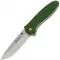 Складной нож Ganzo G6252 cталь 440, рукоять Green FRN