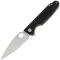 Складной нож Daggerr Piranha DL stonewash сталь 8Cr14MoV, рукоять Black FRN