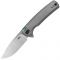 Складной нож ZT 0044 satin сталь CPM S45VN, рукоять Titanium