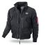 Куртка  АВИАТОР Dobermans Aggressive. OFFENSIVE, Black
