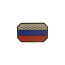 Патч Флаг РФ соты