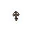 Патч Крест черный