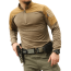 Поло Лонгслив Emersongear BlueLabel UMP Frogmen, цвет KH