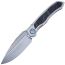 Складной нож Microtech Anax сталь M390, рукоять Titanium/Carbon Fiber