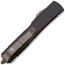 Складной нож Microtech Ultratech T/E Bronze сталь M390, рукоять Death Card Aluminium