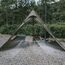 Палатка NATUREHIKE Ranch Fire Pyramid, 1-2 местная, зеленая