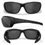 Баллистические очки с поляризацией и защитой от осколков Wiley X Gravity Matte Black (CAPTIVATE Polarized Grey)