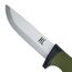 Нож туристический для похода HuntLandia Outdoor D2 Green Black