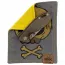 Хэнк мини (платок) MonkeyCREW Yellow skull 13х16см