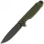 Складной нож Daggerr Dopey DL blackwash сталь 8Cr14MoV, рукоять Olive FRN
