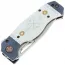 Складной нож Reptilian Север-01 сталь VG-10, рукоять White/Blue G10