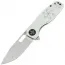 Складной нож Reptilian Тобол-03 сталь D2, рукоять White G10
