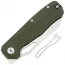 Складной нож Ironfly Syperfly satin сталь 14C28N, рукоять Green G10