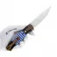Складной нож Steelclaw Хорс-03 сталь VG-10, рукоять White/Blue G10