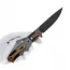 Складной нож Steelclaw Хорс-03 Black сталь VG-10, рукоять Grey G10