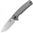 Складной нож ZT 0044 satin сталь CPM S45VN, рукоять Titanium